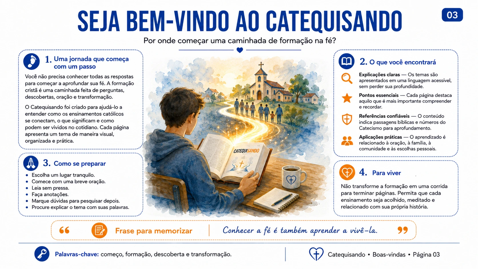 Página 1 do Catequisando